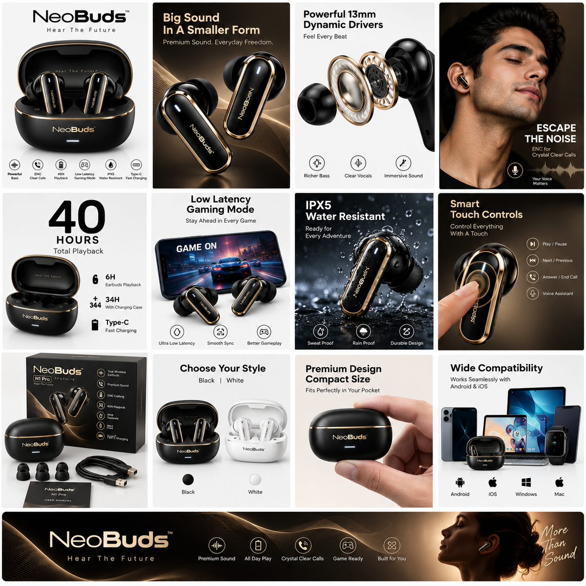 NeoBuds N1 Pro TWS Earbuds